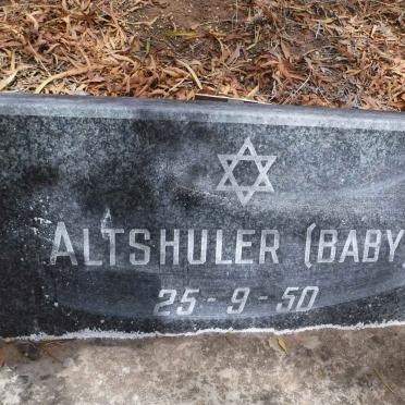 ALTSHULER Baby -1950