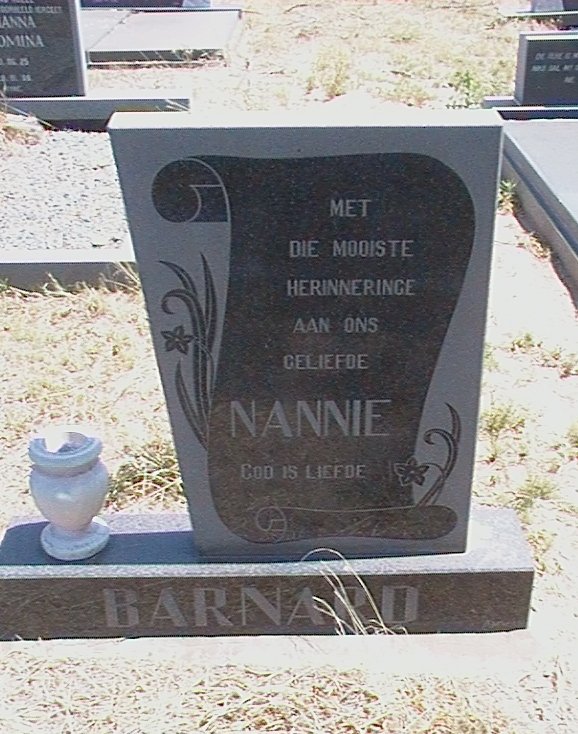 BARNARD Nannie