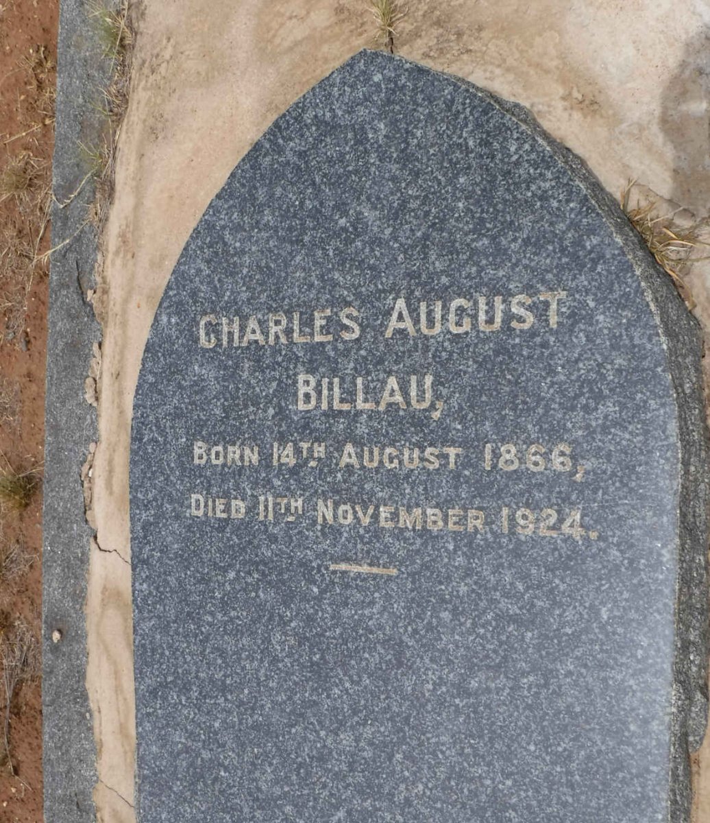 BILLAU Charles August 1866-1924