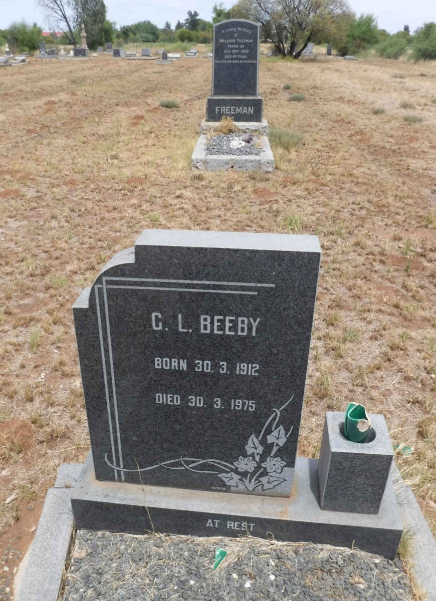 BEEBY G.L. 1912-1975