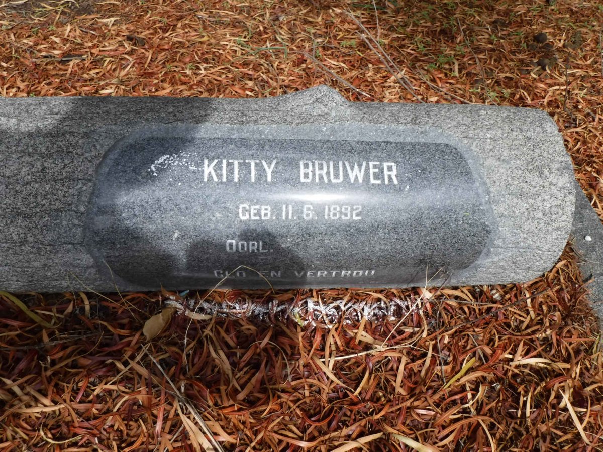 BRUWER Kitty 1892-