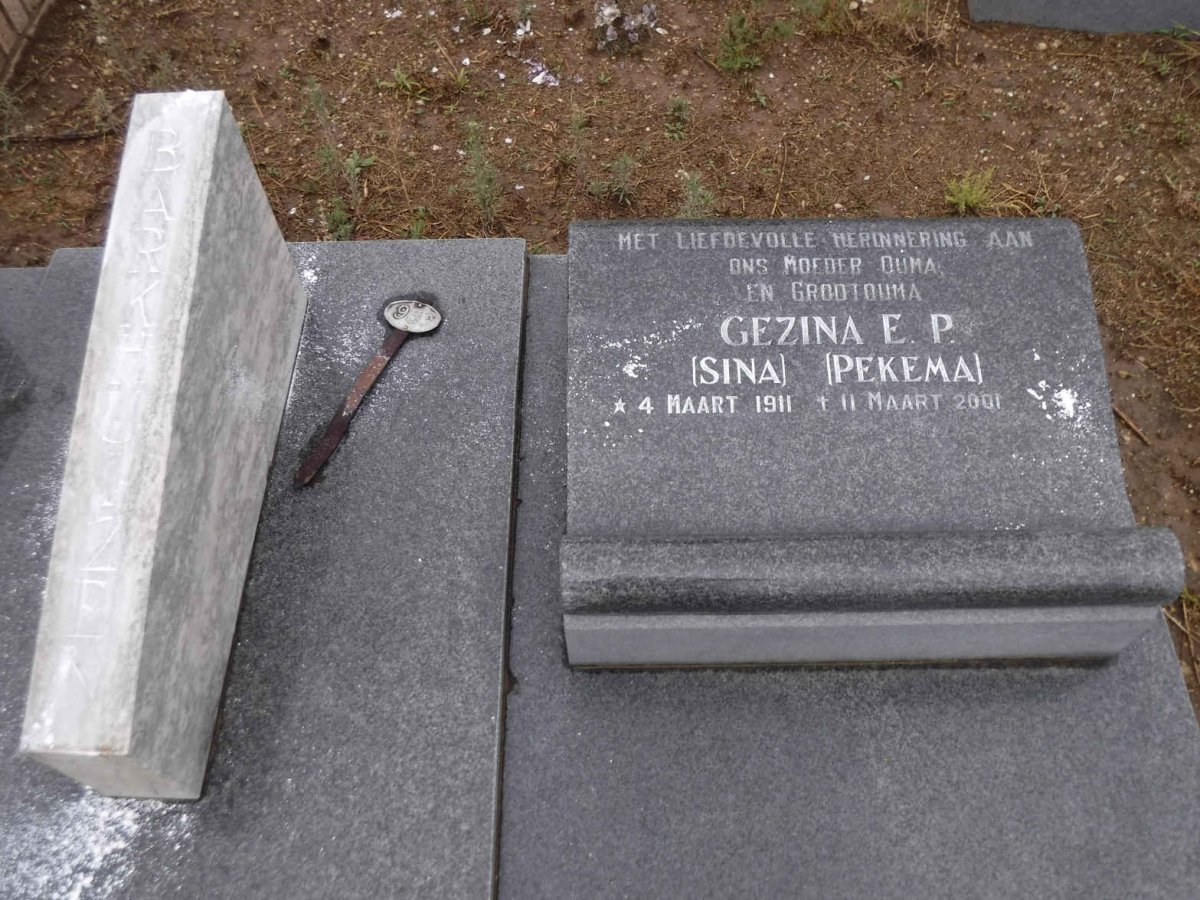 BARKHUIZEN Hermanus 1908-1991 &amp; Gezina E.P. 1911-2001