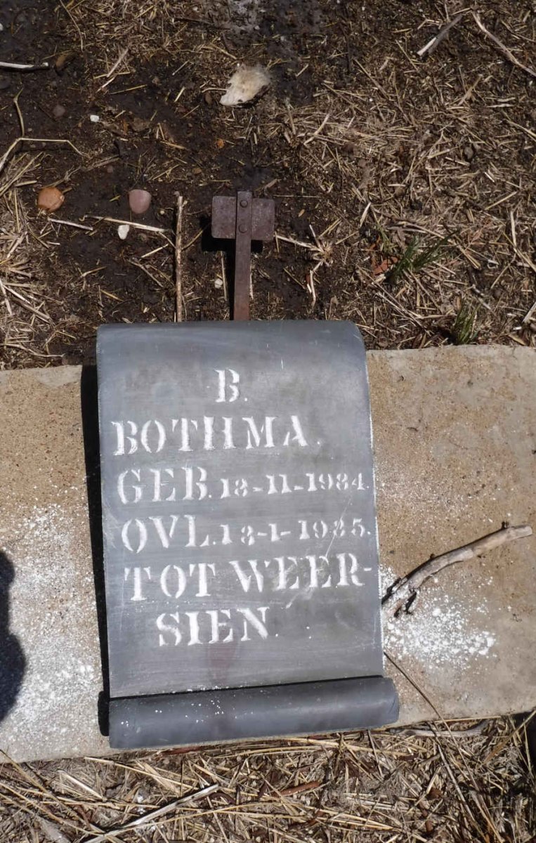 BOTHMA B. 1934-1935