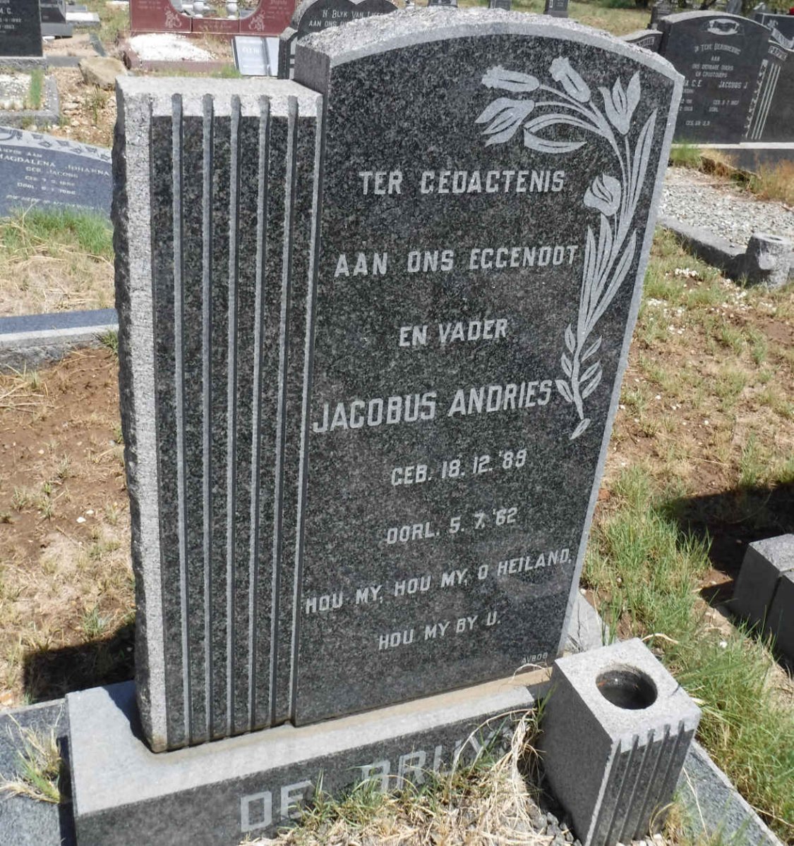 BRUYN Jacobus Andries, de 1889-1962