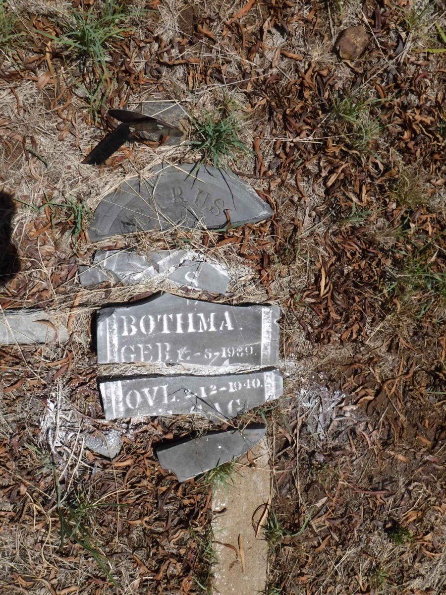 BOTHMA S. 1939-1940