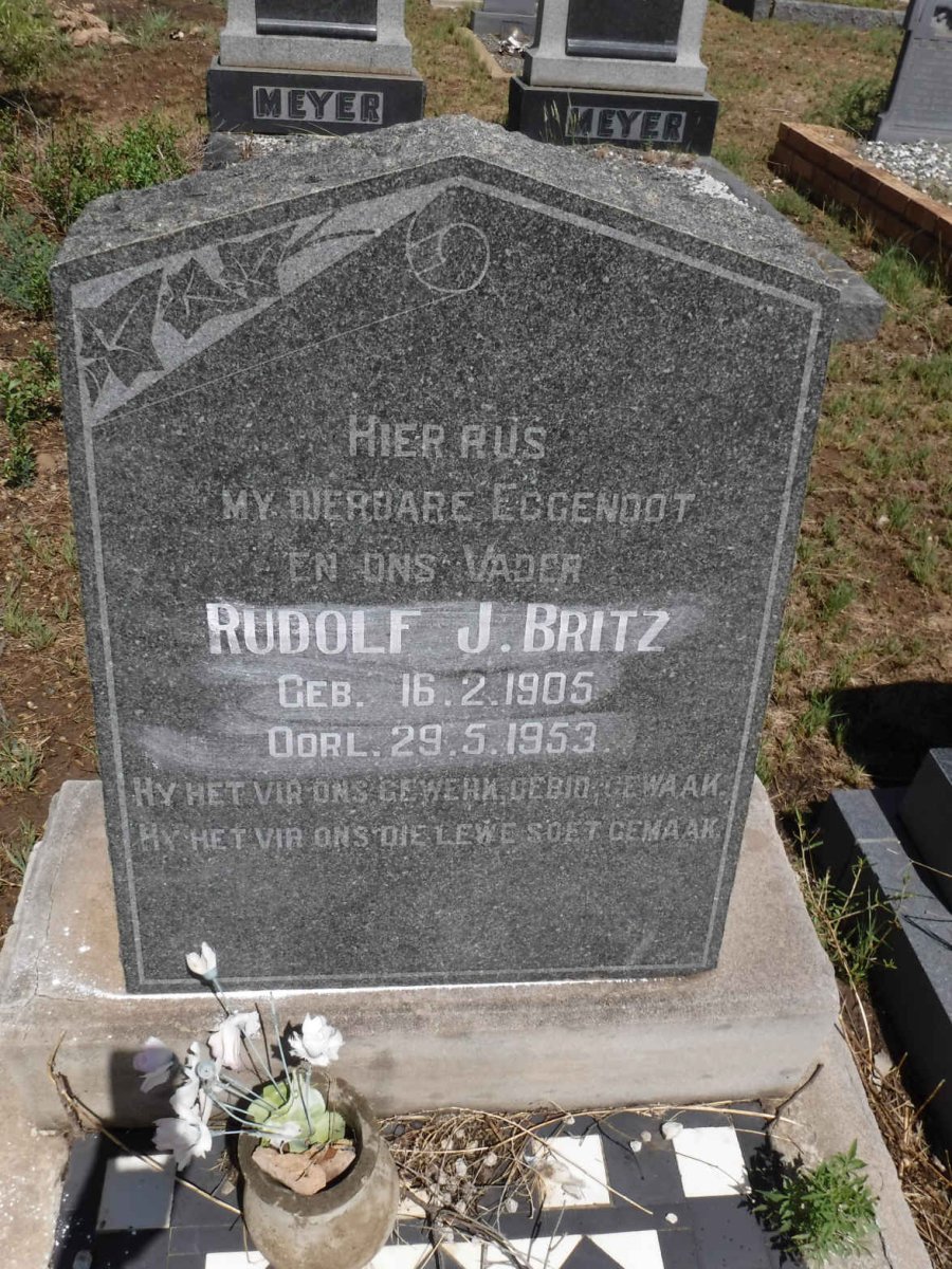 BRITZ Rudolf J. 1905-1953