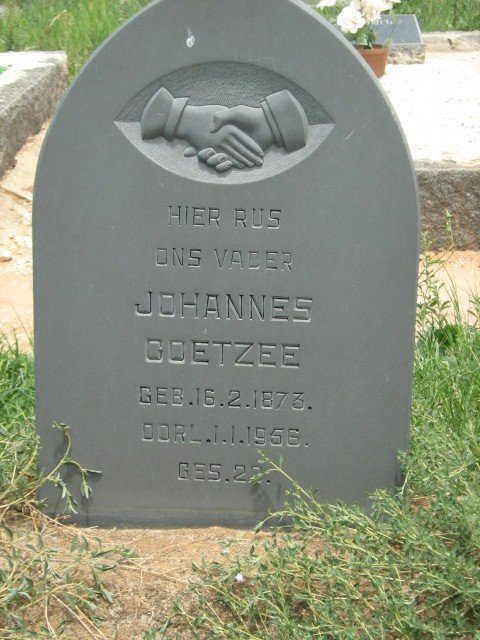 COETZEE Johannes 1873-1956