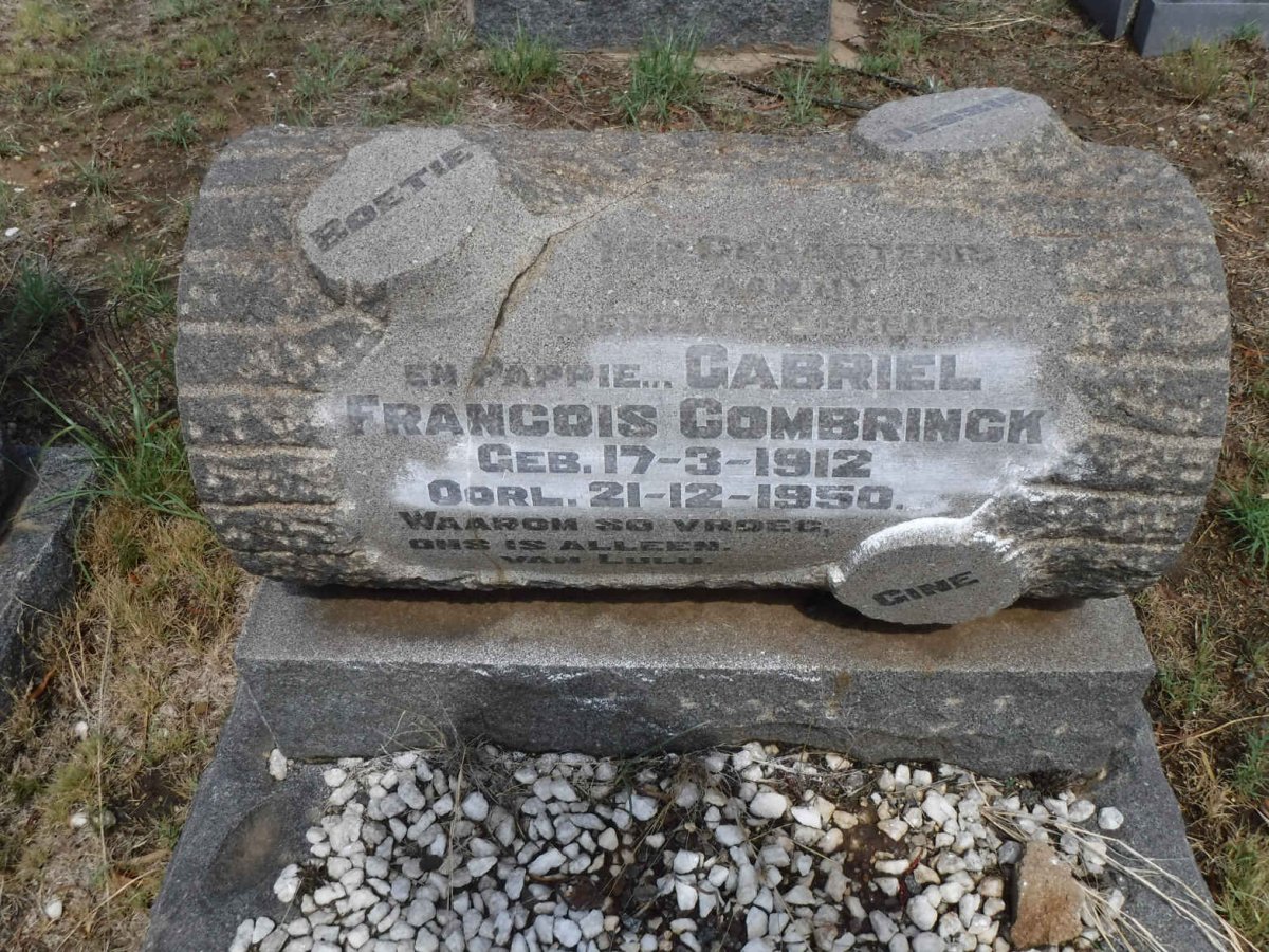 COMBRINCK Gabriel Francois 1912-1950