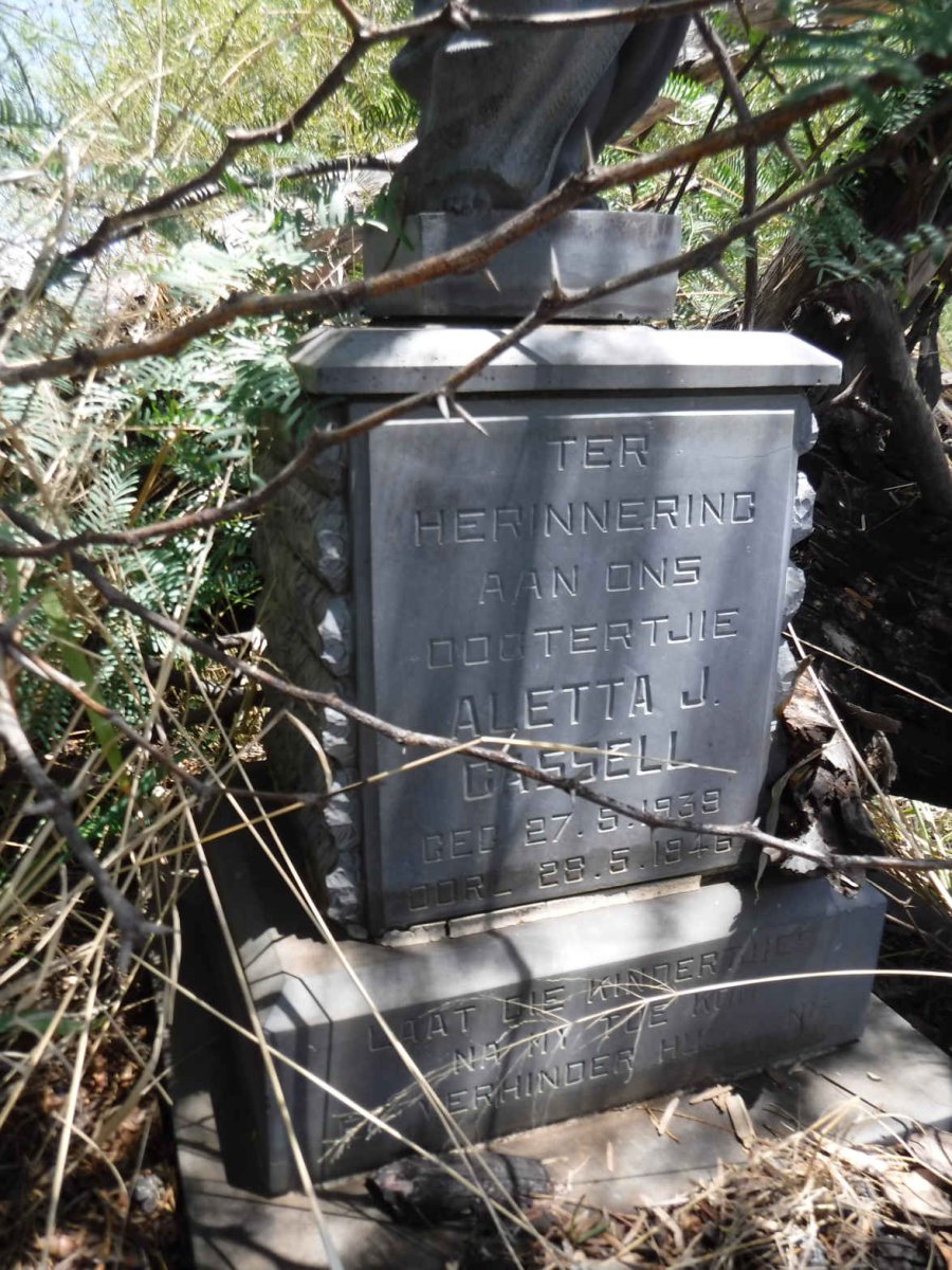 CASSELL Aletta J. 1939-1946