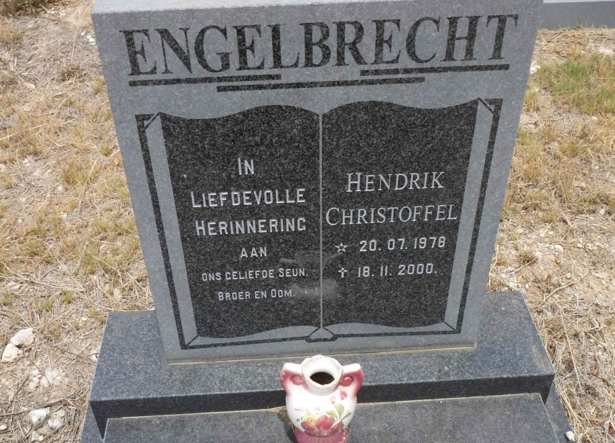 ENGELBRECHT Hendrik Christoffel 1978-2000