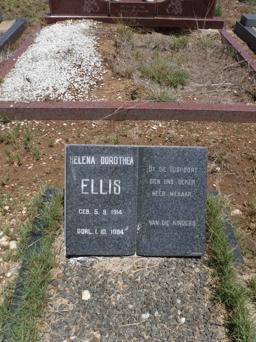 ELLIS Helena Dorothea 1914-1984