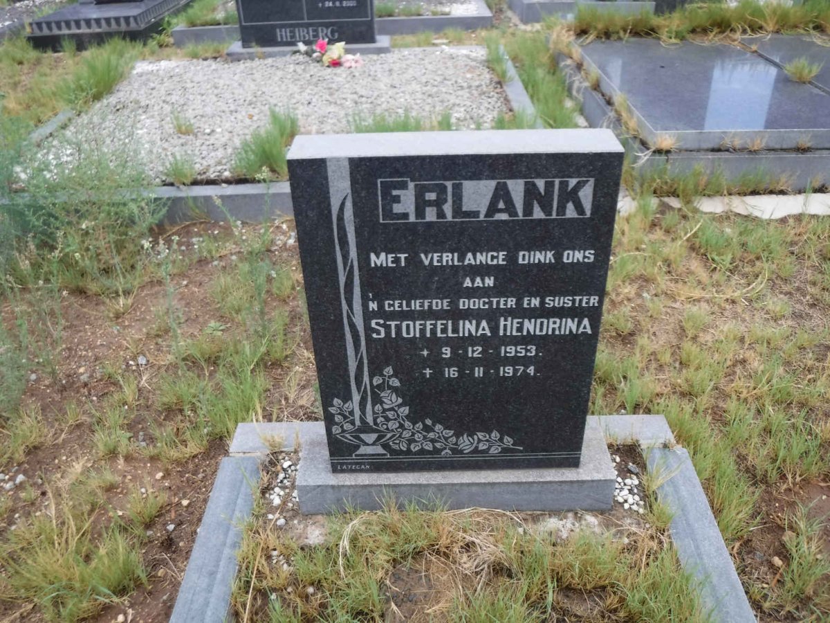 ERLANK Stoffelina Hendrina 1953-1974