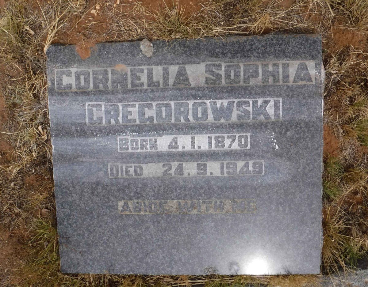 GREGOROWSKI Cornelia Sophia 1870-1949
