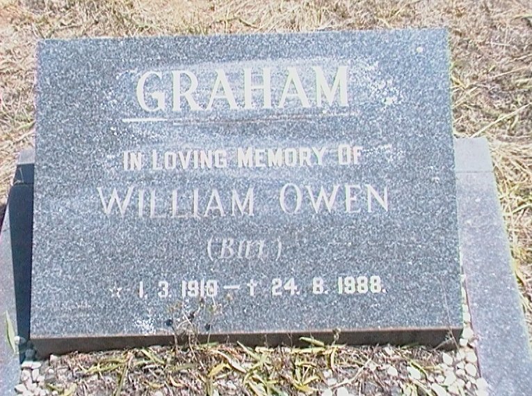GRAHAM William Owen 1910-1988