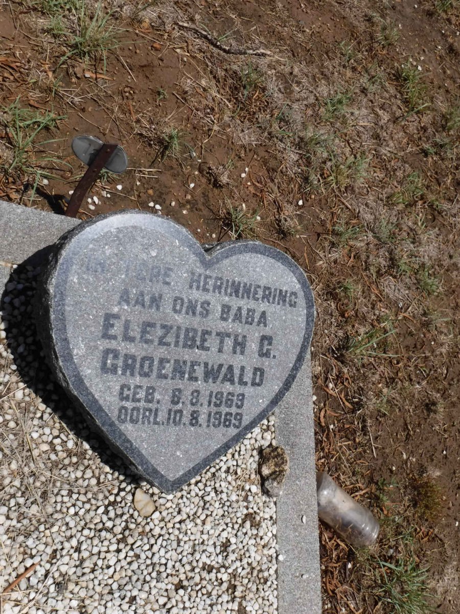 GROENEWALD Elezibeth G. 1969-1969
