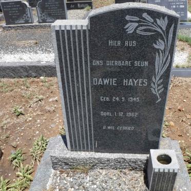 HAYES Dawie 1945-1962