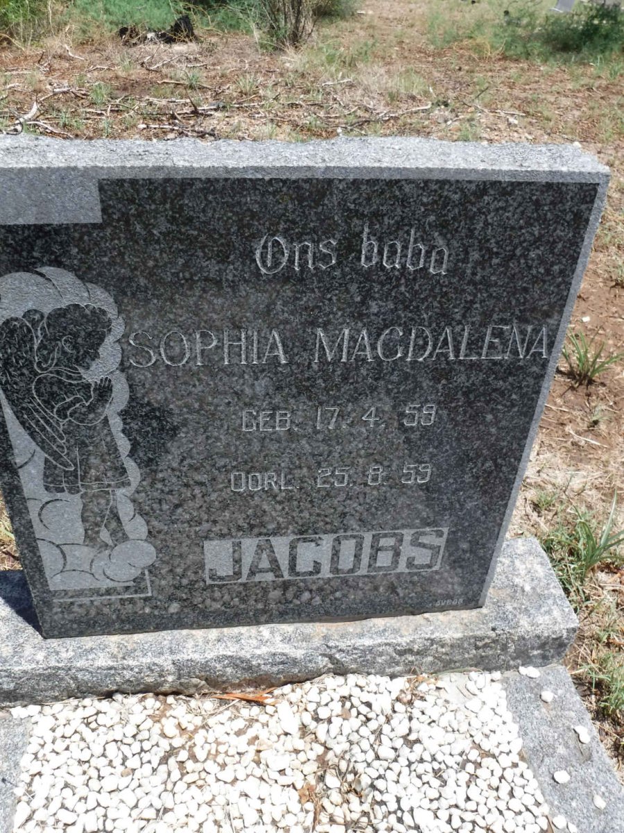 JACOBS Sophia Magdalena 1959-1959