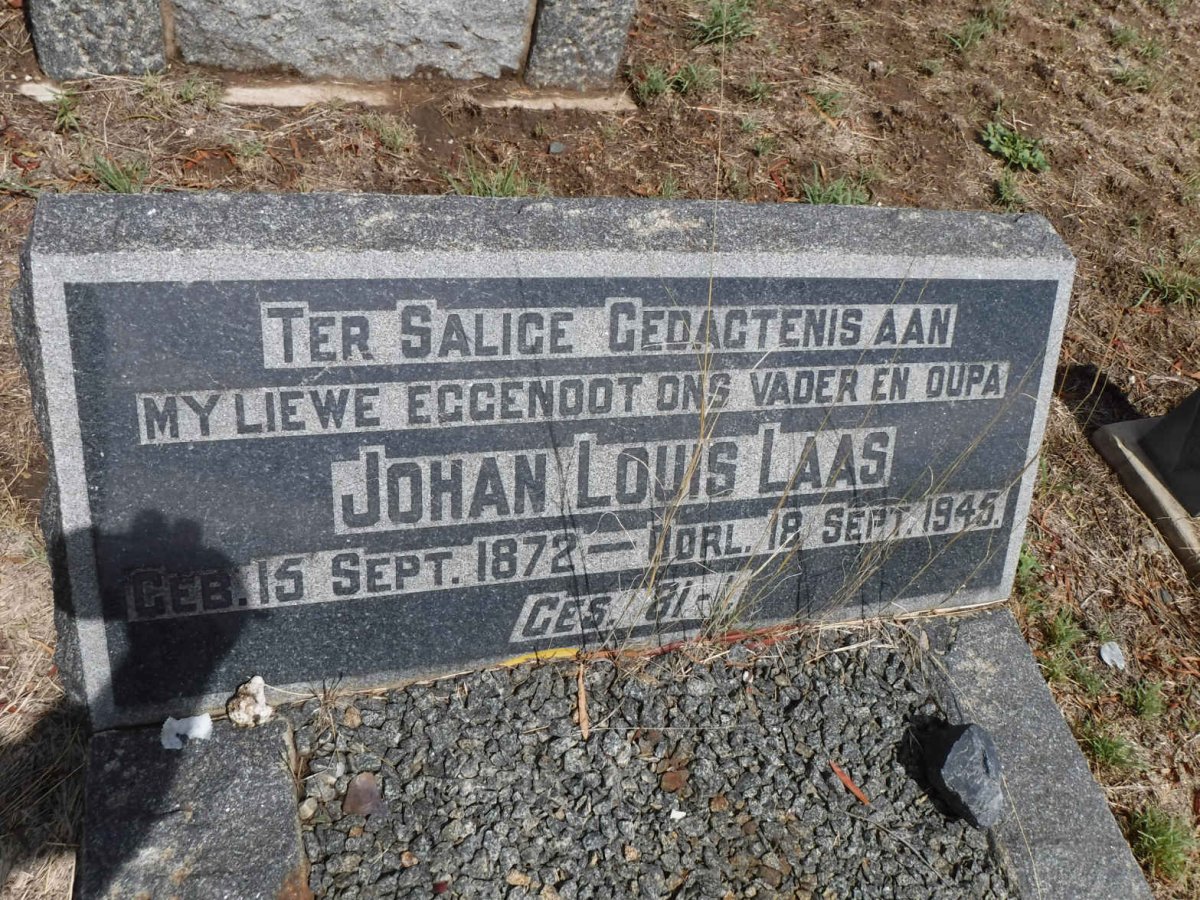 LAAS Johan Louis 1872-1945