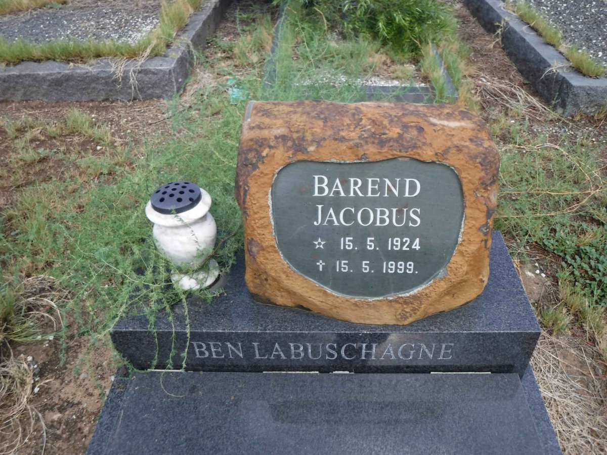 LABUSCHAGNE Barend Jacobus 1924-1999