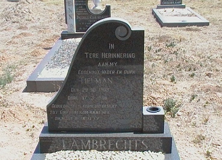 LAMBRECHTS Tielman 190?-1988