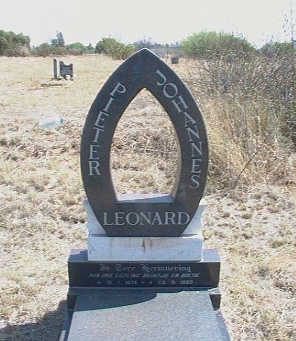 LEONARD Pieter Johannes 1974-1980