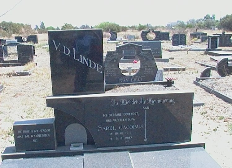 LINDE Sarel Jacobus, van der