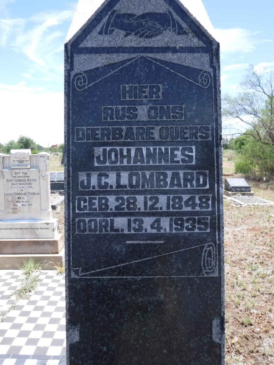LOMBARD Johannes J.C. 1848-1935