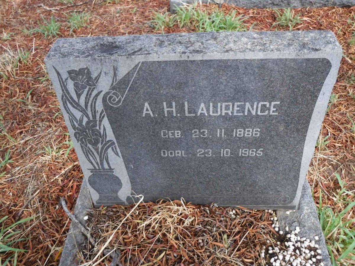 LAURENCE A.H. 1886-1965