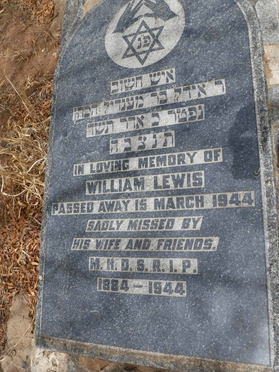 LEWIS William 1884-1944