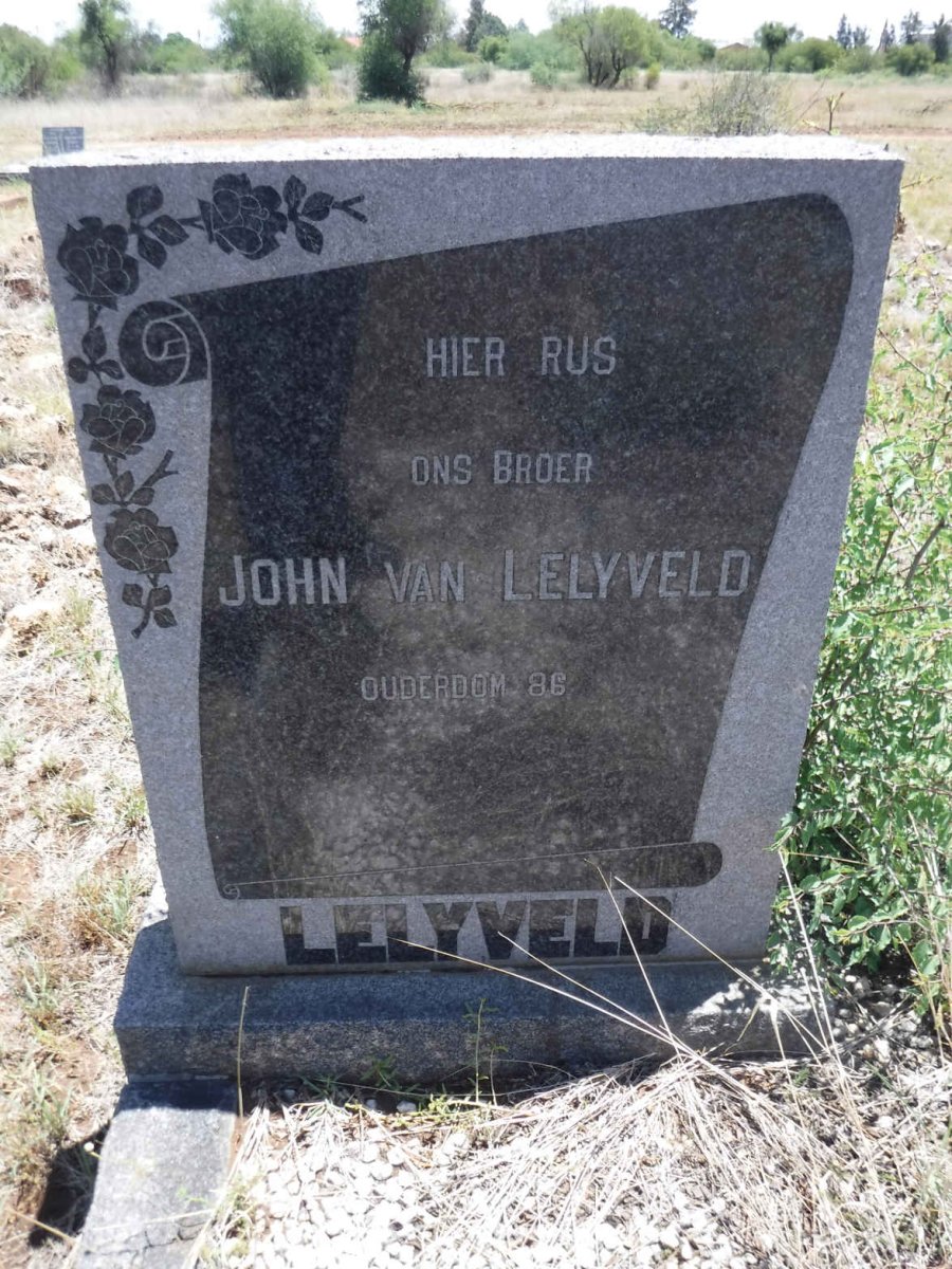 LELYVELD John, van