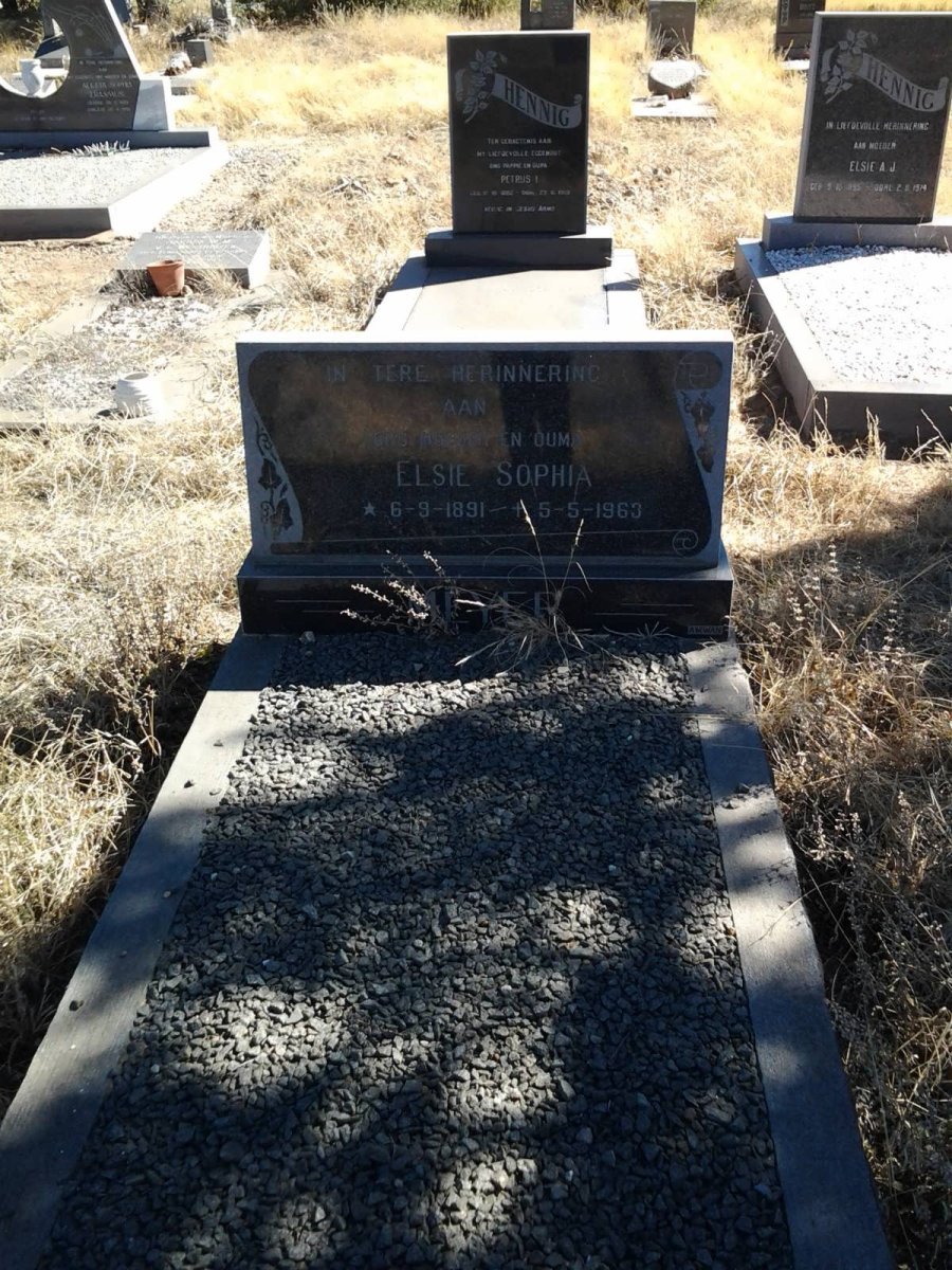 MEYER Elsie Sophia 1891-1963