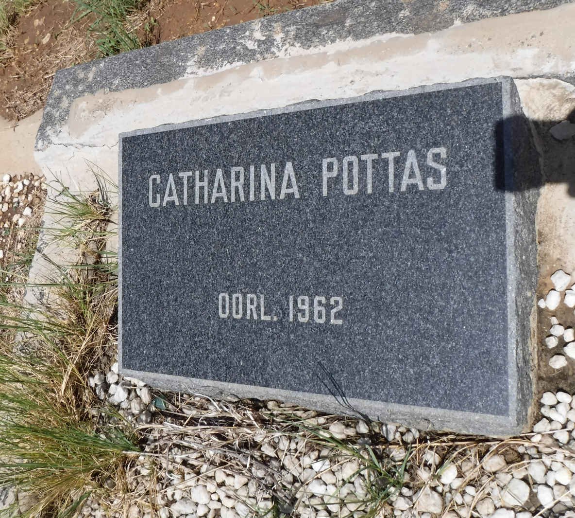 POTTAS Catharina -1962