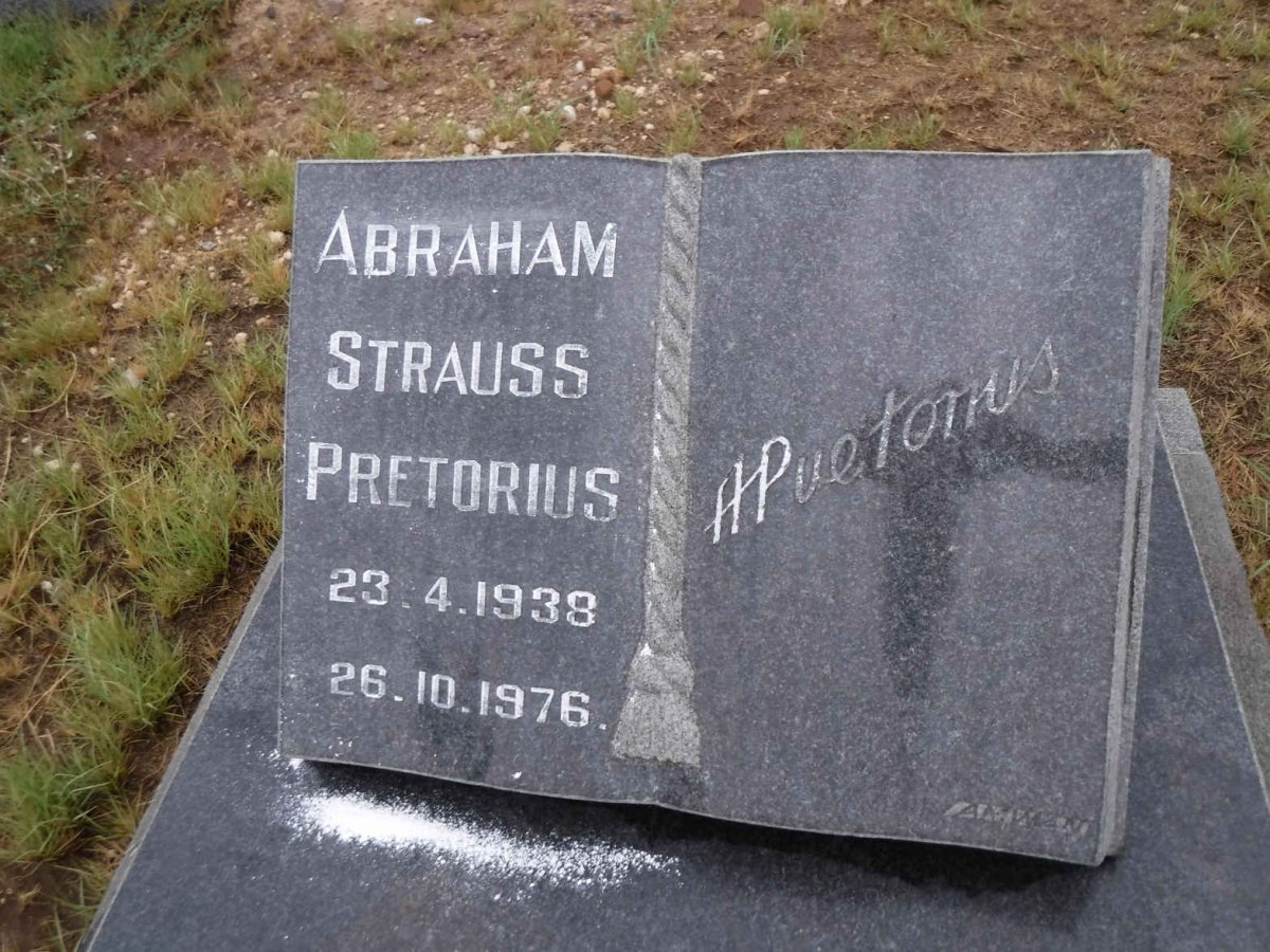 PRETORIUS Abraham Strauss 1938-1976