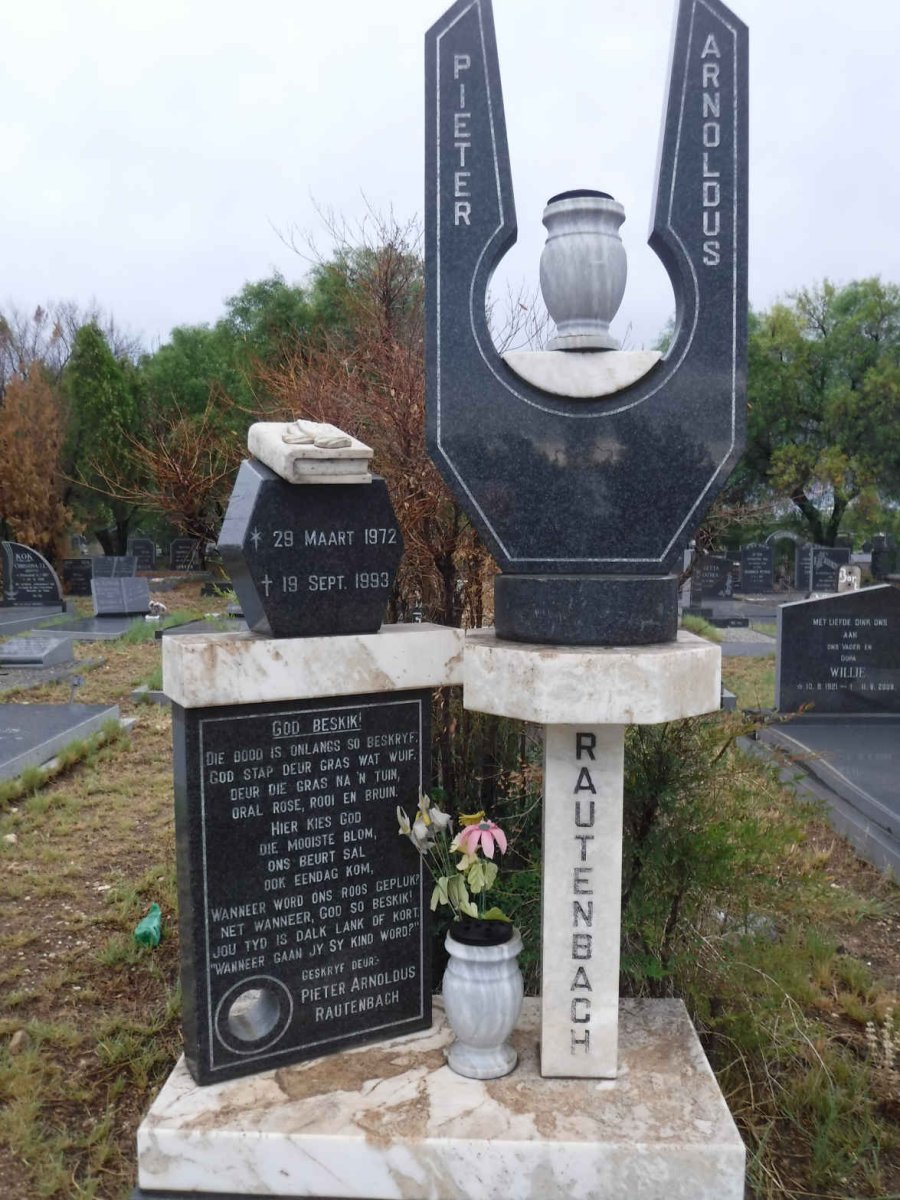 RAUTENBACH Pieter Arnoldus 1872-1993