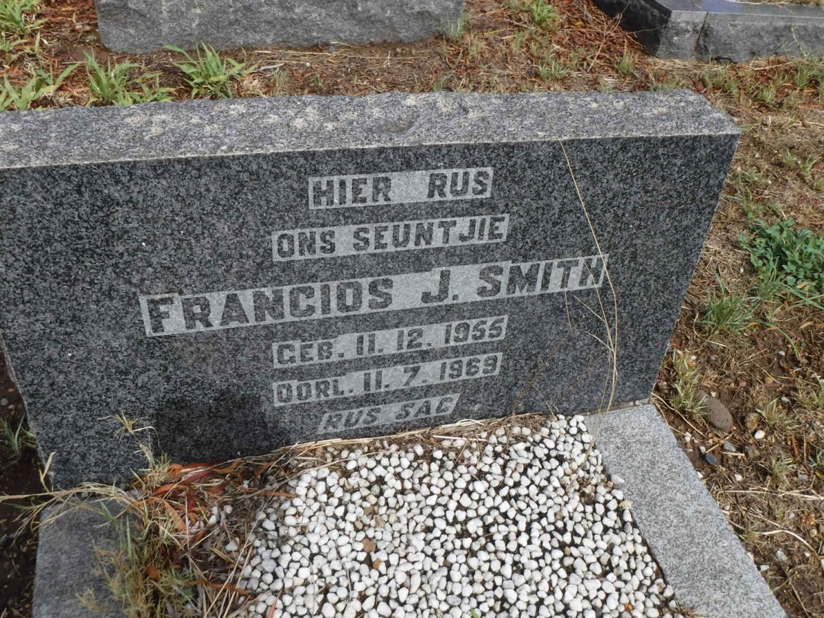 SMITH Francios J. 1955-1969