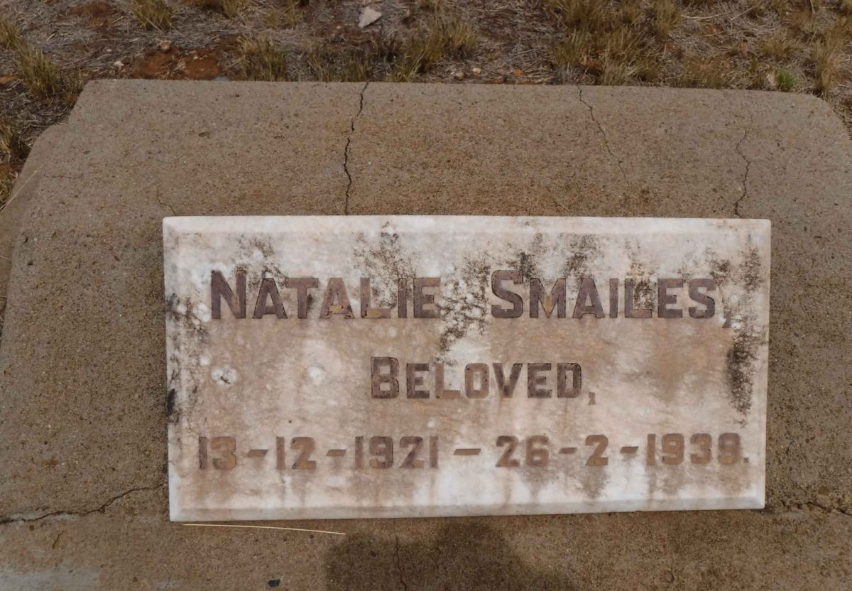 SMAILES Natalie 1921-1939