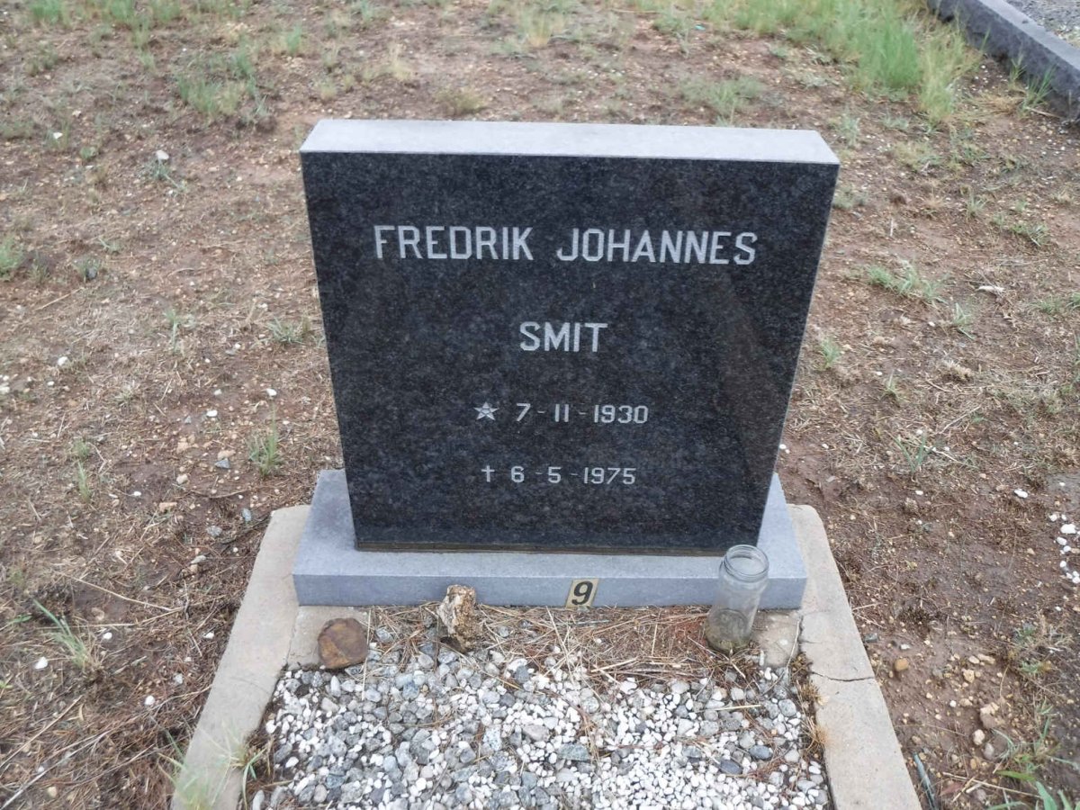 SMIT Fredrik Johannes 1930-1975