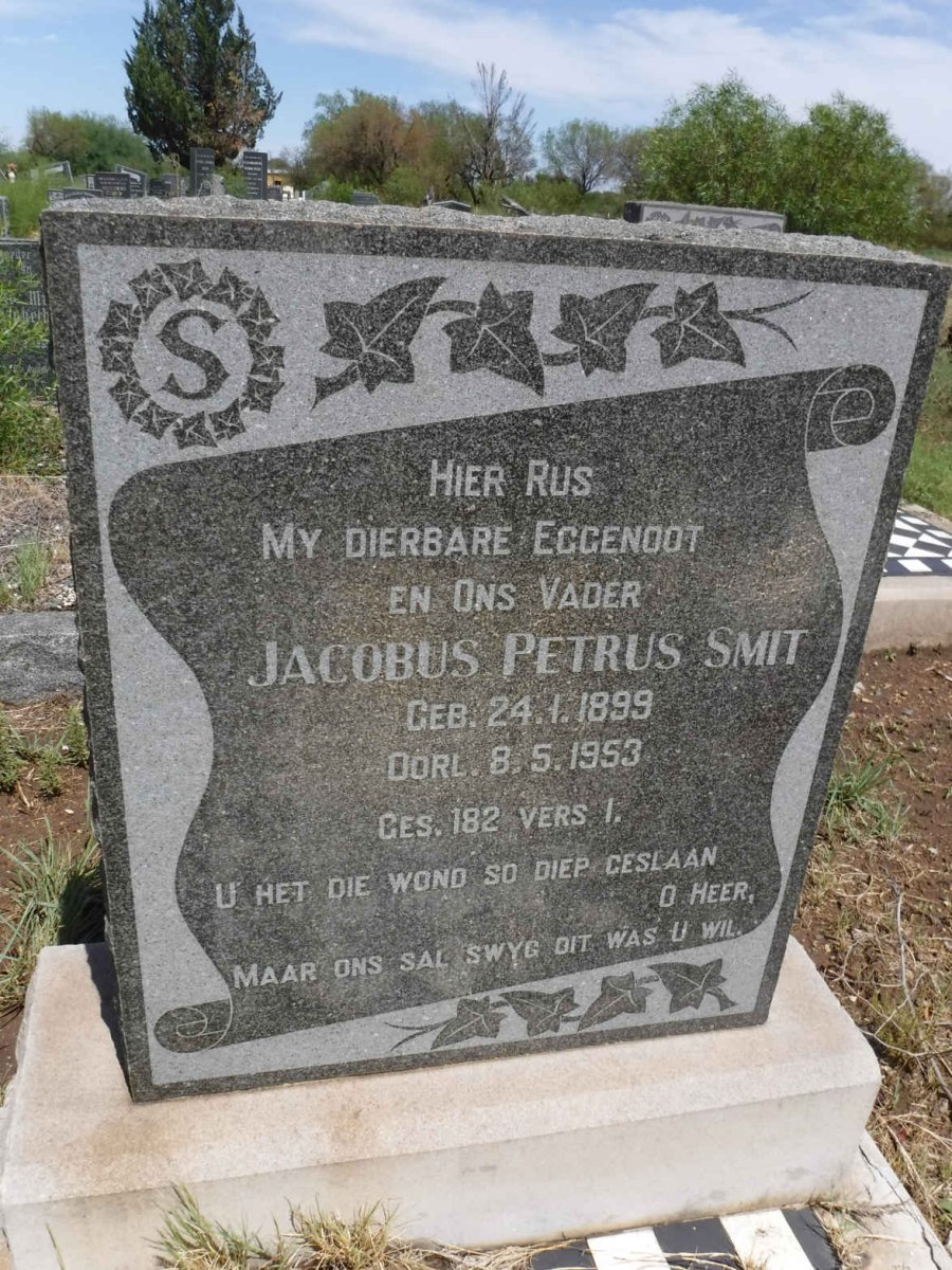 SMIT Jacobus Petrus 1899-1953