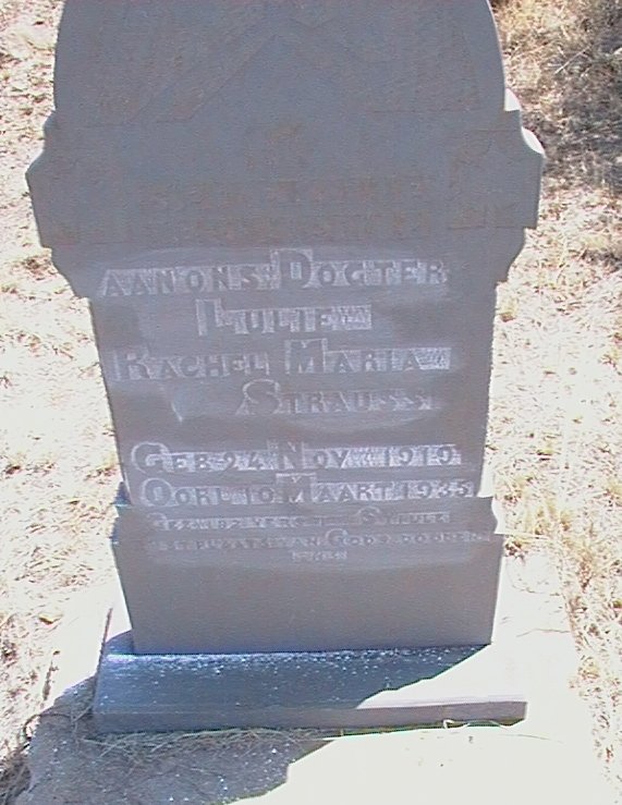 STRAUSS Rachel Maria 1919-1935
