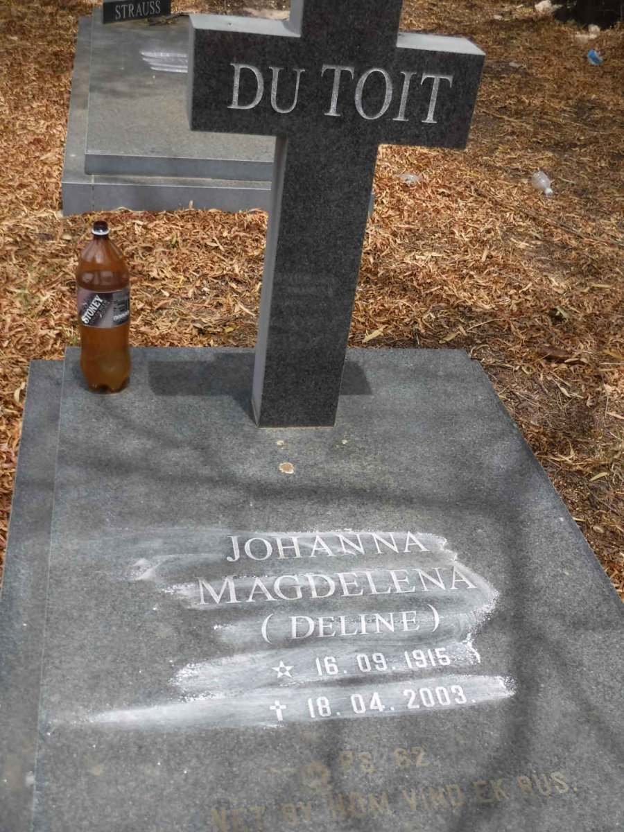 TOIT Johanna Magdalena, du 1915-2003