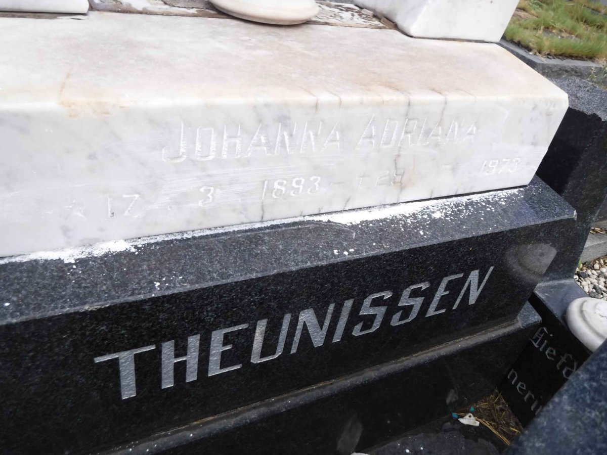 THEUNISSEN Johanna Adriana 1893-1973