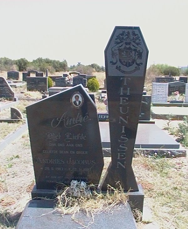 THEUNISSEN Andries Jacobus 1957-1987