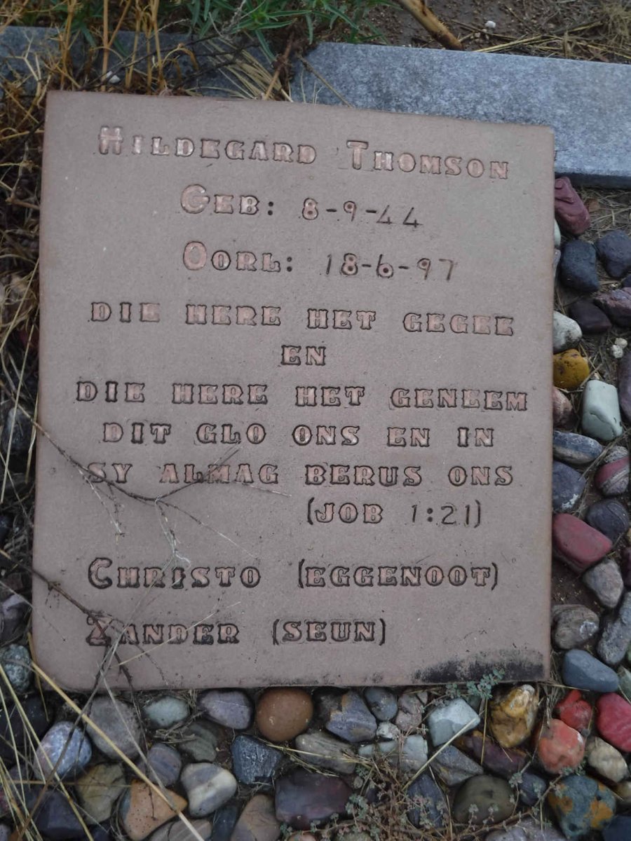 THOMSON Hildegard 1944-1997