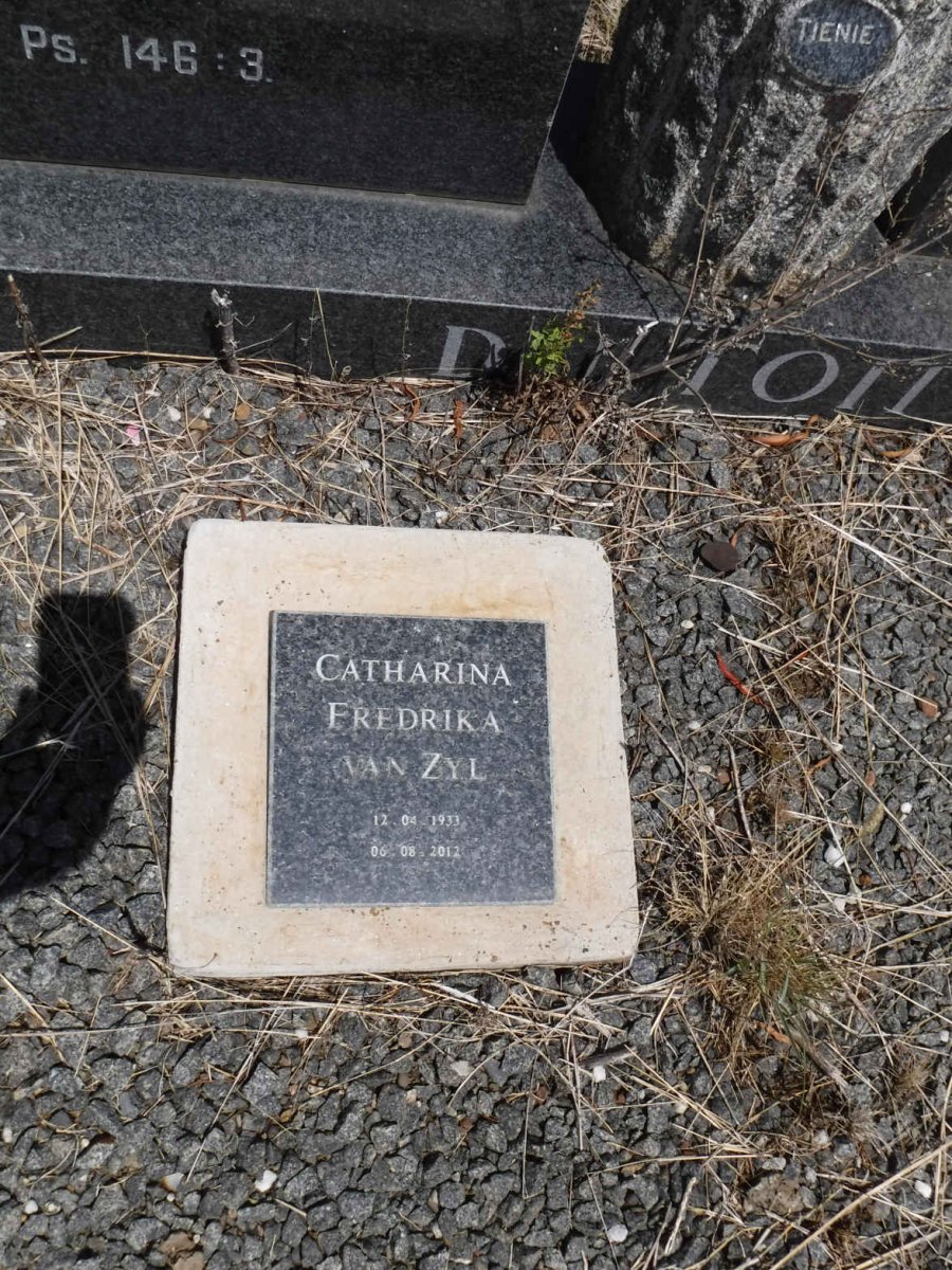 ZYL Catharina Fredrika, van 1933-2012