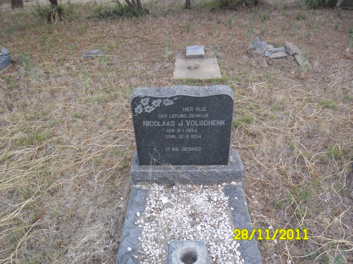 VOLSCHENK Nicolaas J. 1954-1954