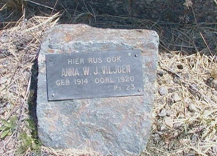 VILJOEN Anna W.J. 1914-1920