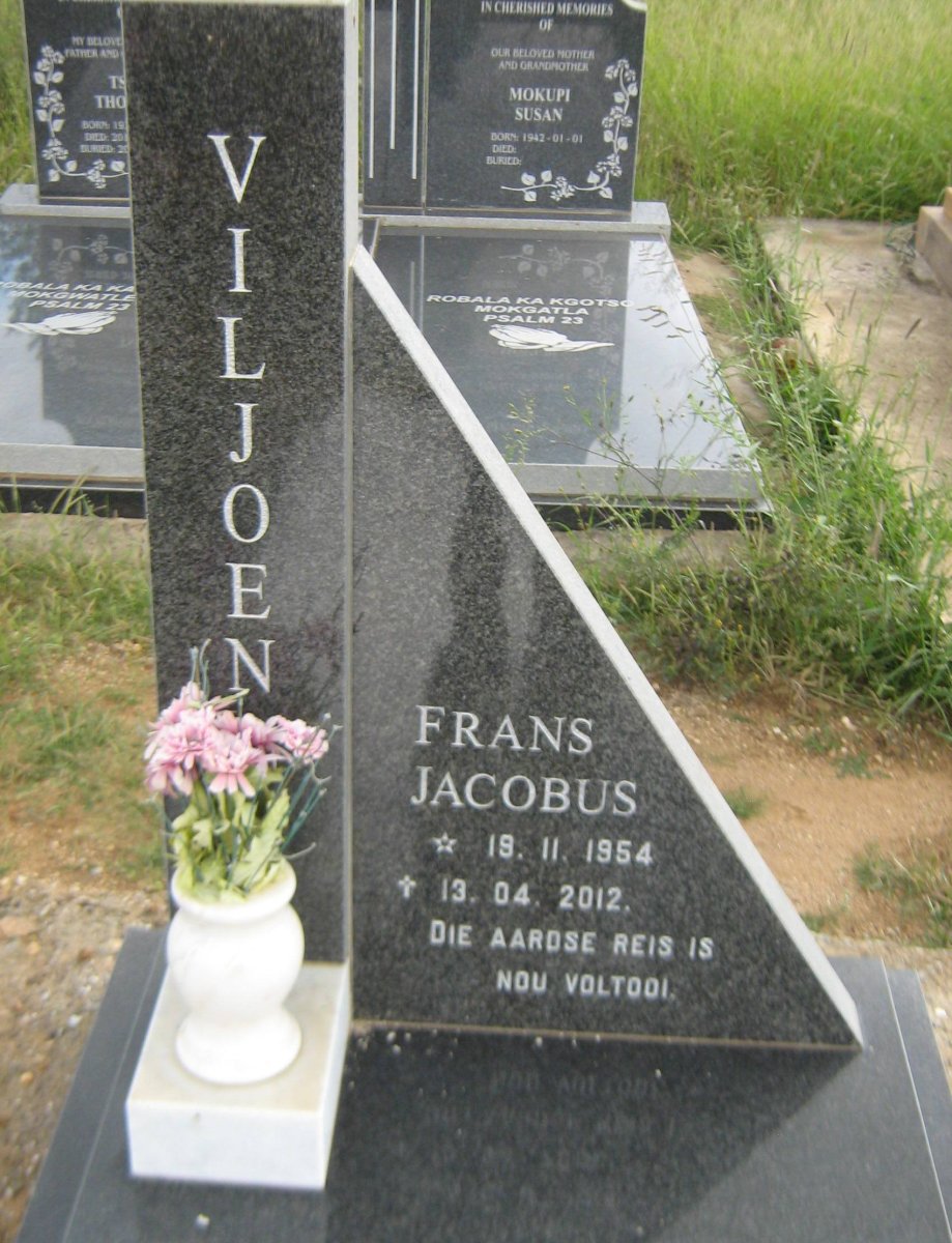 VILJOEN Frans Jacobus 1954-2012