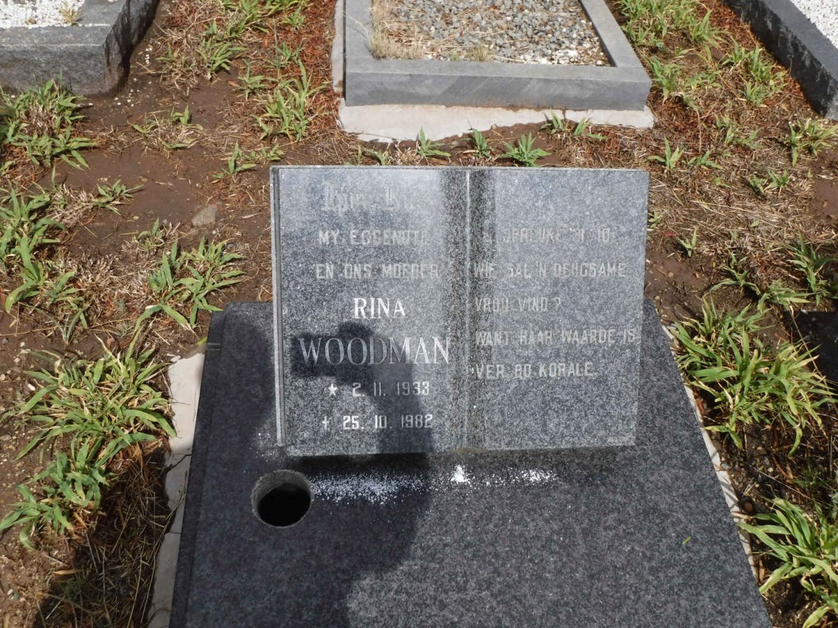 WOODMAN Rina 1933-1982