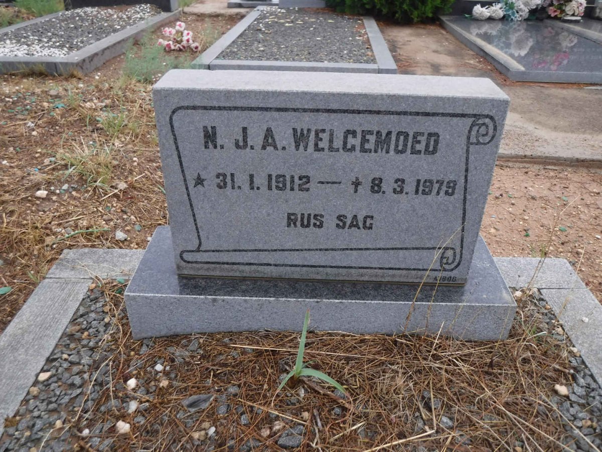 WELGEMOED N.J.A. 1912-1979