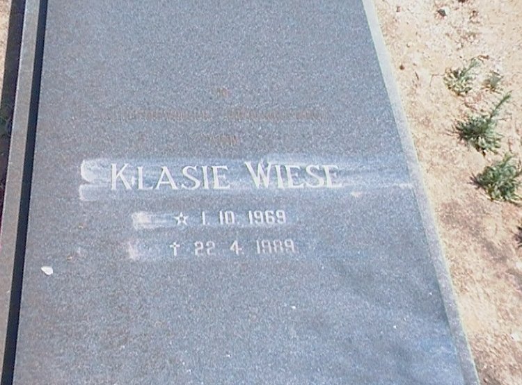 WIESE Klasie 1969-1989
